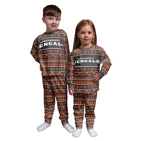 youth bengals pajamas